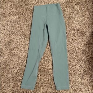 Lululemon Athletica Dusty Teal Leggings